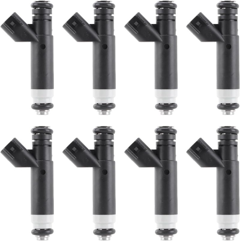 Readair Fuel Injectors FJ867 for 4.6L V8 Compatible with Ford F150 2005-2008 E150 2004-2008 Explorer 2004-2005 E250 2005-2008 E150 Club Wagon 2004-2005, Mercury Mountaineer 2004-2005, OE# 1L2E-D4A, 822-11189 - Image 1